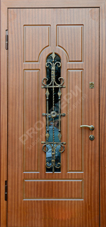 Фотография «Дверь с ковкой №19»